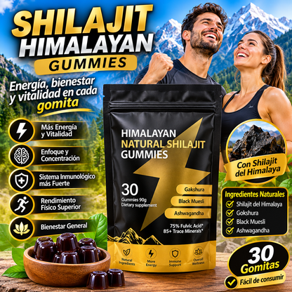 SHILAJIT HIMALAYA 30 GUMMIES
