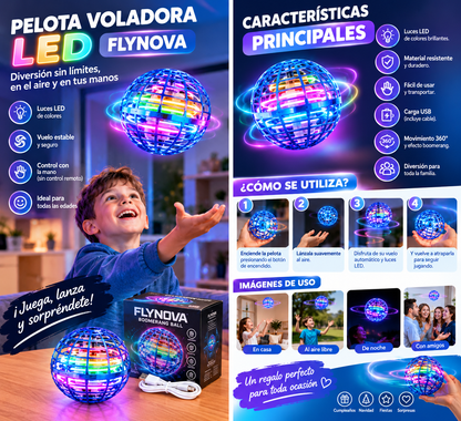 Pelota Voladora LED Flynova