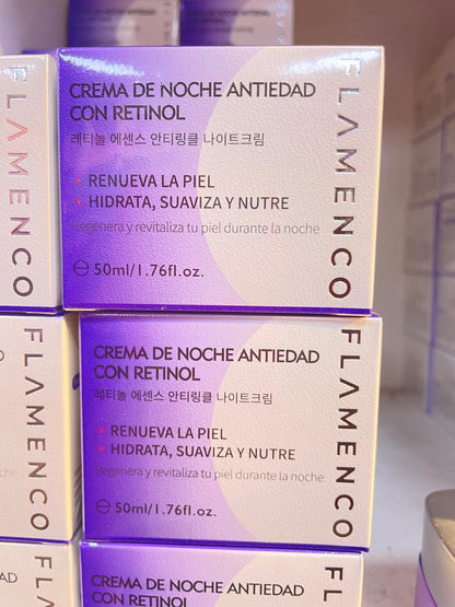 CREMA DE NOCHE ANTIEDAD CON RETINOL